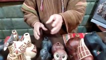Inca whistle jar doing animal sounds