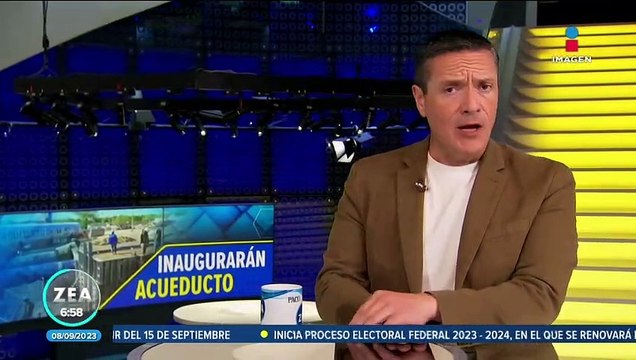 Alistan la inauguración del acueducto El Cuchillo II en Nuevo León