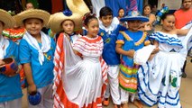 El Huipil Nicaragüense brilla en Diriamba con los Festivales Escolares