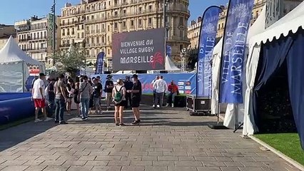 Un village rugby sur le Vieux-Port pendant la Coupe du monde