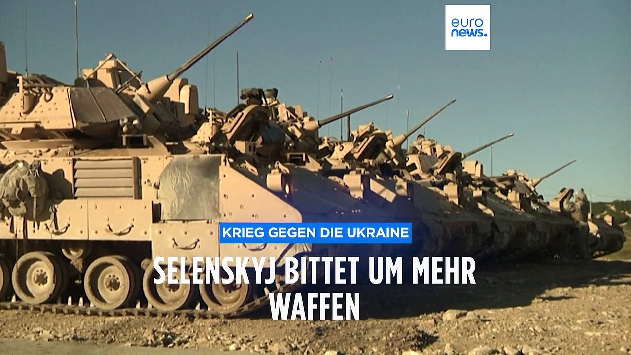'Vieles hat sich verlangsamt': Selenskyj mahnt zu schnelleren Waffenlieferungen