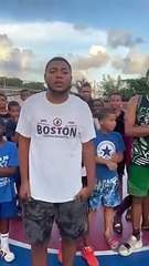 Deportistas del barrio 27 de Febrero demandan reparación de cancha