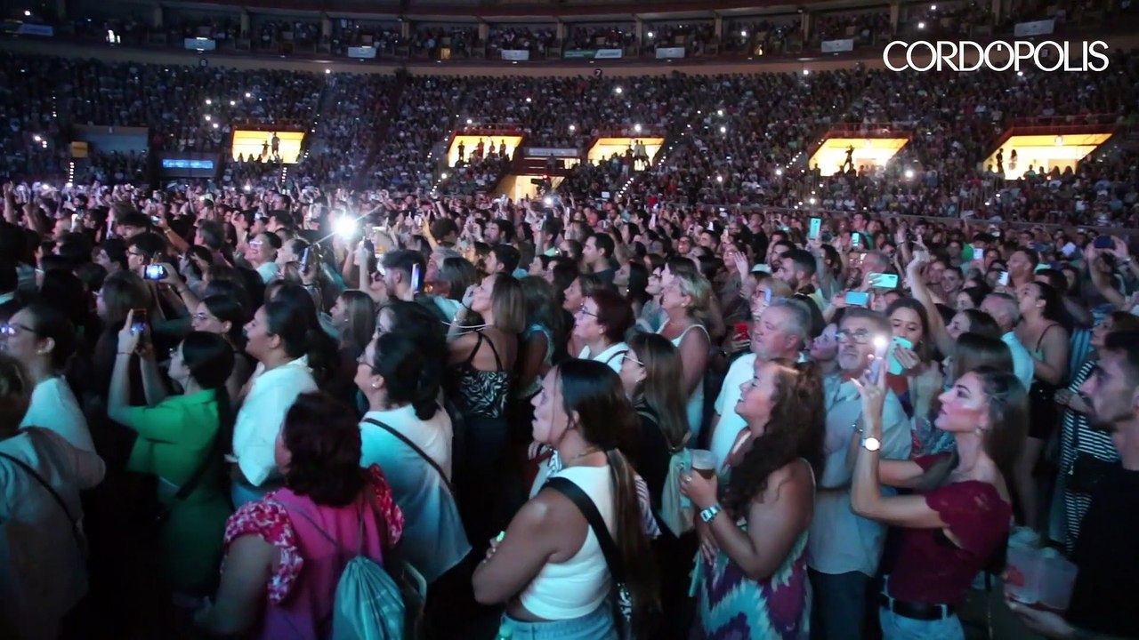 Concierto de Pablo Alborán en la plaza de toros de Córdoba