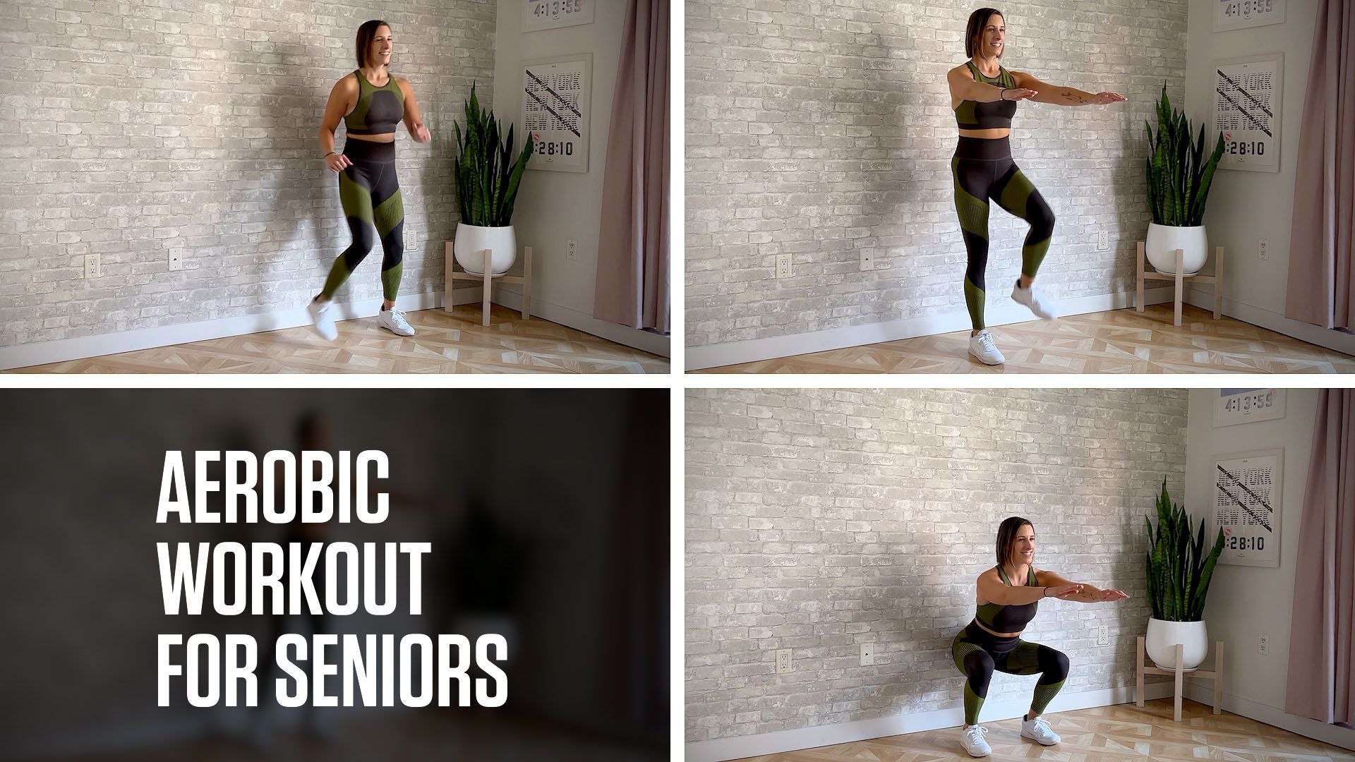 10 Min Chair Workout for Seniors - HASfit Seated Exercise for