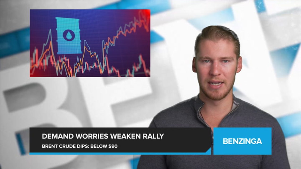 Brent Crude Dips Below $90 Amid Concerns of Weaker Economic Growth. Here's What You Need To Know