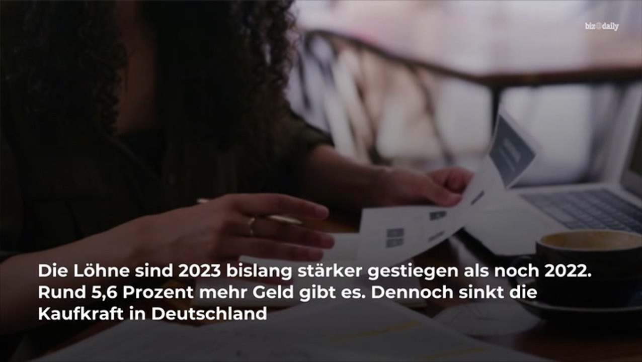 Reallöhne und Kauflaune 2023 gesunken: Gibt es Aussicht auf Besserung?