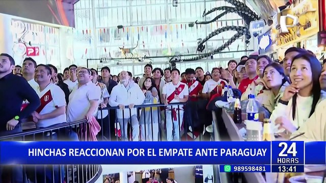 Perú vs. Paraguay: hinchas peruanos reaccionaron ante vibrante encuentro