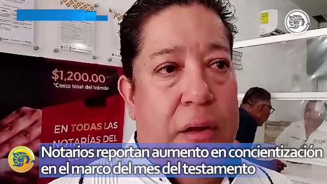 Notarios reportan aumento en concientización en el marco del mes del testamento en Minatitlán