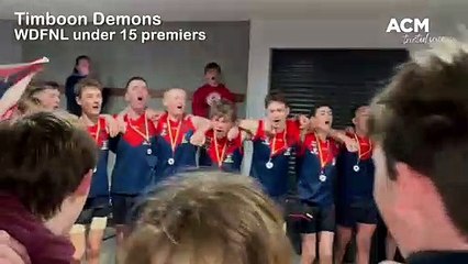 WDFNL GF: Timboom Demons' under 15 song