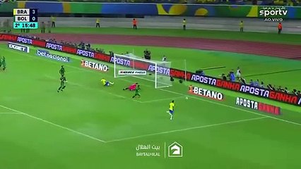 Neymar es el máximo goleador histórico de la selección de Brasil. Gol 78