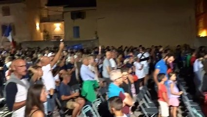 Diffusion de la coupe du monde de rugby à TRETS FRANCE ALLBALCK 8SEPT2023