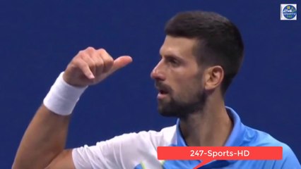Novak Djokovic Mimics Ben Shelton 'Phone' Celebration After US Open Semi-Final Match Win