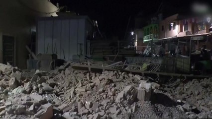 모로코 규모 6.8 지진..."최소 93명 사망" / YTN