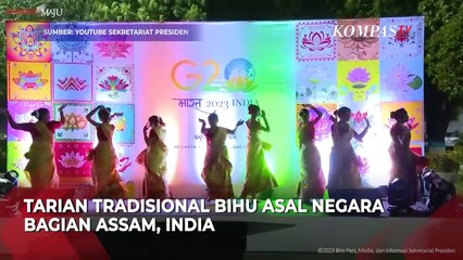 Jokowi Tiba di India, Disambut Tarian Tradisional Bihu