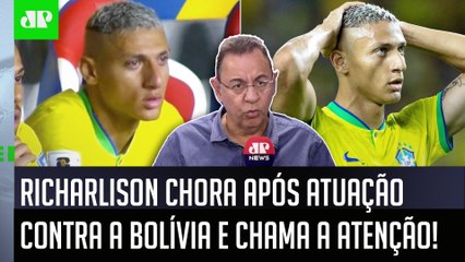 "O Richarlison CHOROU porque JOGOU MAL contra a Bolívia? Cara..." CENA na Seleção CHAMA A ATENÇÃO!