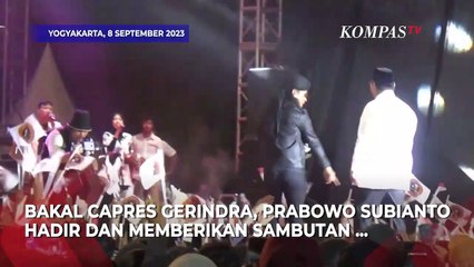 Download Video: Prabowo Bicara soal Money Politik Jelang Pemilu 2024 di Milad Ponpes Ora Aji Asuhan Gus Miftah