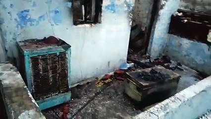 Video: Fire broke out in a house in Sukludhana