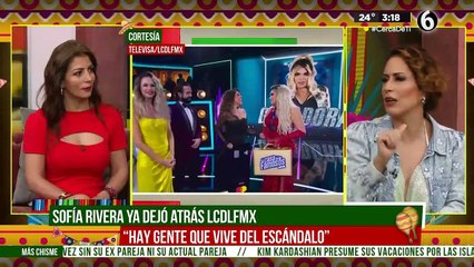 "Hay gente que vive del escándalo": Sofía Rivera asegura dejó atrás 'LCDLF'