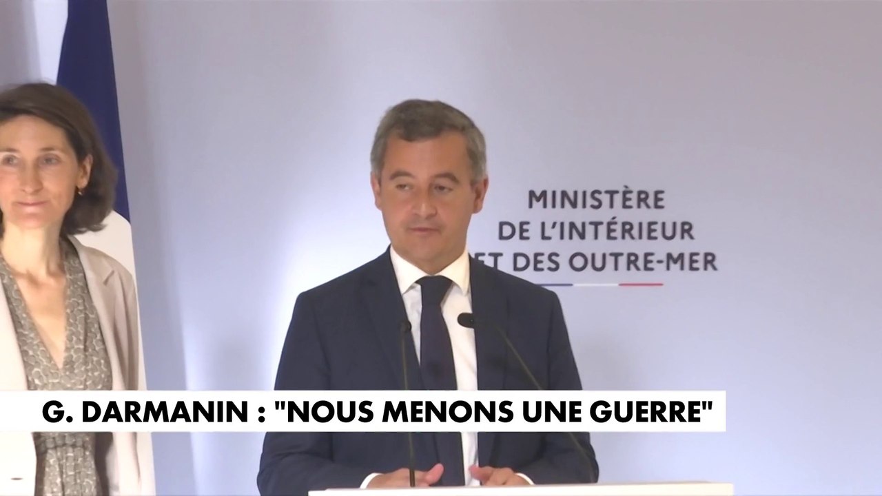 «Nous menons une guerre» : Gérald Darmanin dévoile sa stratégie contre le trafic de stupéfiants