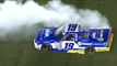 Sweet victory: Christian Eckes celebrates Kansas win with scorching burnout