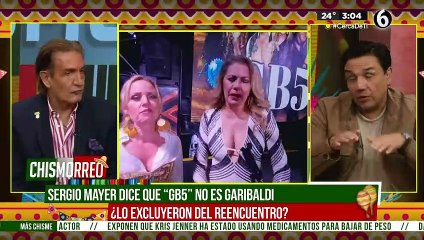 "'GB5' no es Garibaldi": Sergio Mayer sobre el reencuentro de sus ex compañeros