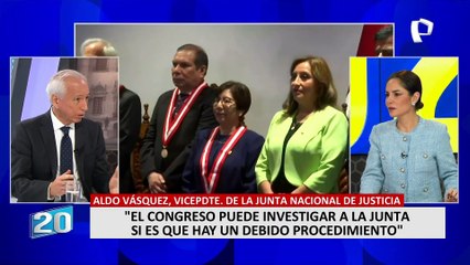 Aldo Vásquez: "El Congreso puede investigar a la JNJ, siempre y cuando haya una causa razonable"