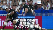 Ouverture du Mondial de Rugby : la France s'impose sur la Nouvelle-Zélande