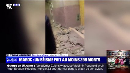 "On a passé une nuit dans l'horreur": le témoignage d'un rescapé du séisme au Maroc