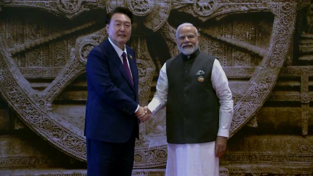 尹, G20 정상회의 참석...'기후위기 극복' 협력 촉구 / YTN