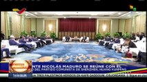 Avanza agenda del presidente Nicolás Maduro en China