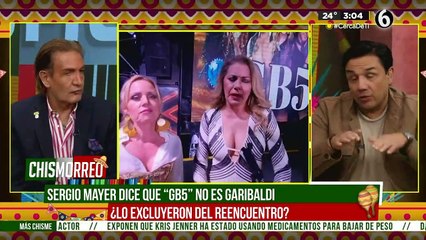 "'GB5' no es Garibaldi": Sergio Mayer sobre el reencuentro de sus ex compañeros