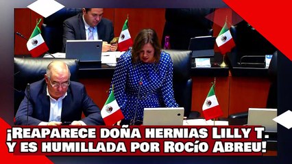 ¡VEAN! ¡Reaparece doña hernias Lilly Téllez y es humillada por Rocío Abreu por atacar a Bartlett!