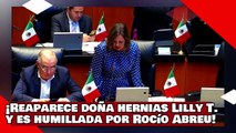 ¡VEAN! ¡Reaparece doña hernias Lilly Téllez y es humillada por Rocío Abreu por atacar a Bartlett!