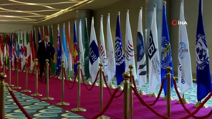 Cumhurbaşkanı Erdoğan'ın da katıldığı G20 Liderler Zirvesi başladı! İşte ilk görüntüler