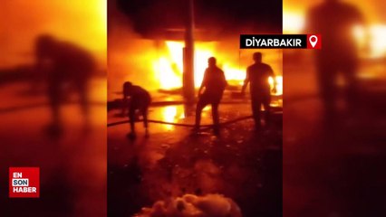 Diyarbakır’da tekstil dükkanında patlama