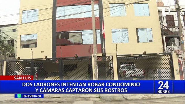San Luis: delincuentes utilizan tarjeta imantada para ingresar a condominio a robar