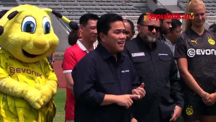 Erick Thohir: JIS Telah Mendapat Pinjaman Rumput Standar FIFA