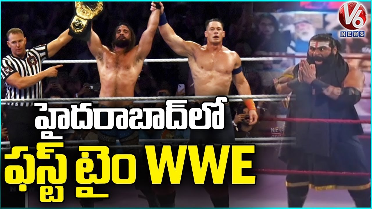 WWE Superstar Spectacle Event In Gachibowli John Cena The Great