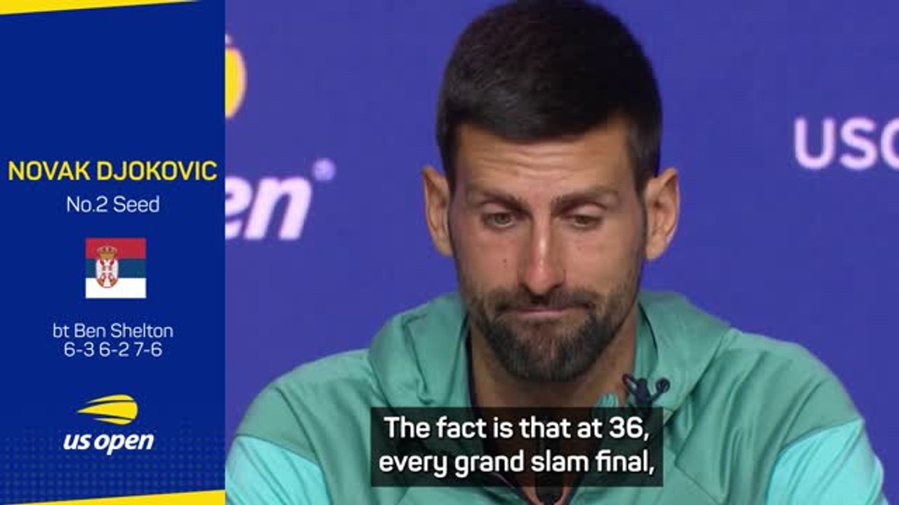 'Every grand slam final could be my last' - Djokovic