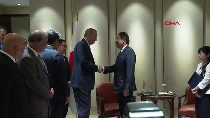Cumhurbaşkanı Erdoğan, Japonya Başbakanı Kishida ile görüştü