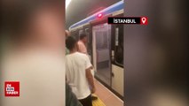 İstanbul'da tramvayda bir kez daha yangın paniği yaşandı