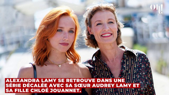 Ce pacte passé entre Alexandra Lamy, sa sœur et sa fille lors d'un tournage : On ne s’engueule pas