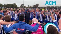 The Harrow Balmoral Southern Roos celebrate winning the HDFNL grand final | The Wimmera Mail-Times | Saturday, September 9, 2023