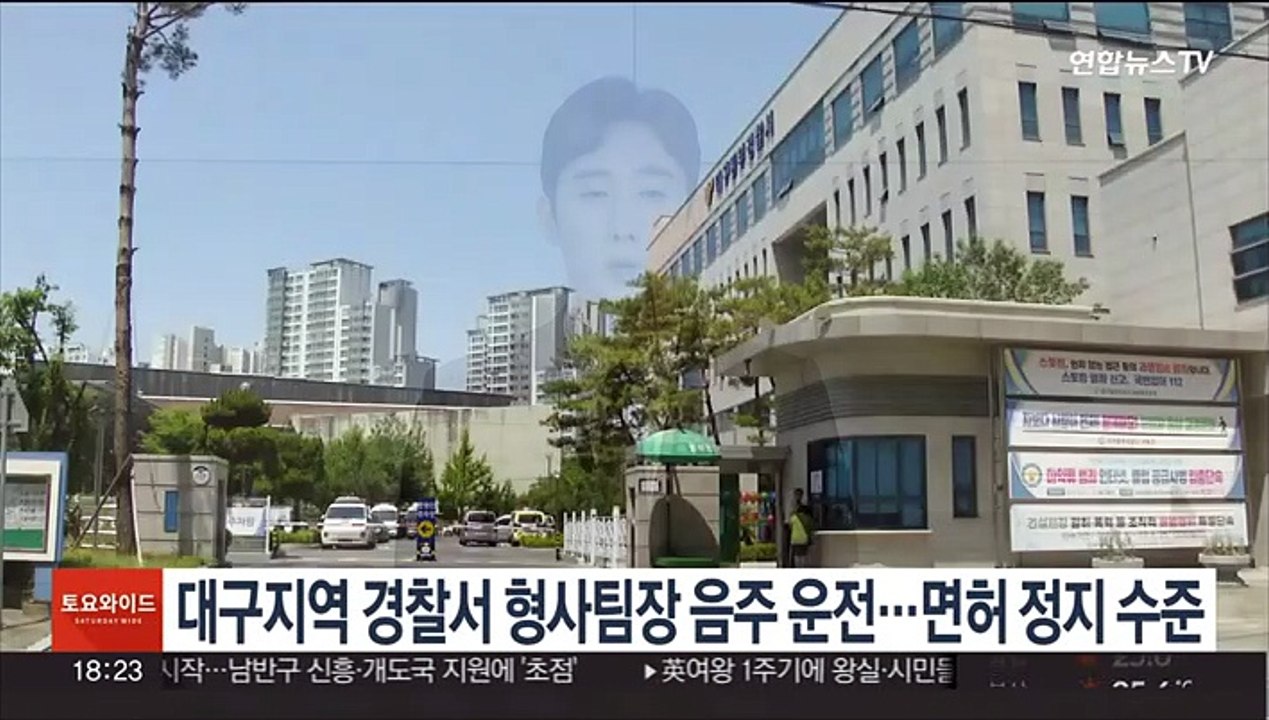 대구지역 경찰서 형사팀장 음주 운전…면허 정지 수준