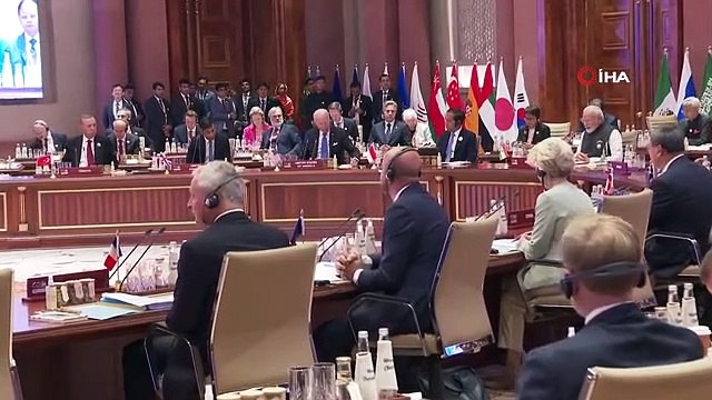 Cumhurbaşkanı Erdoğan, G20 zirvesinin ilk oturumuna katıldıG20 Liderler Zirvesi başladı