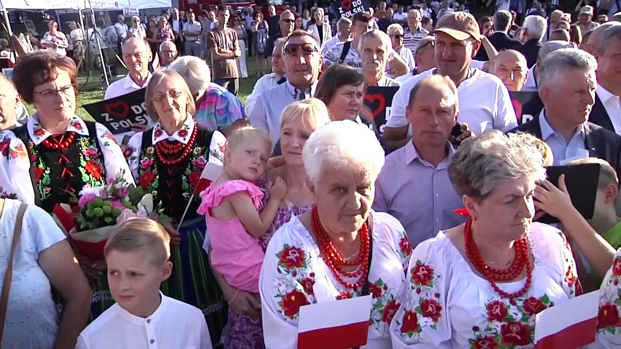 Premier Mateusz Morawiecki w Tomaszowie Lubelskim