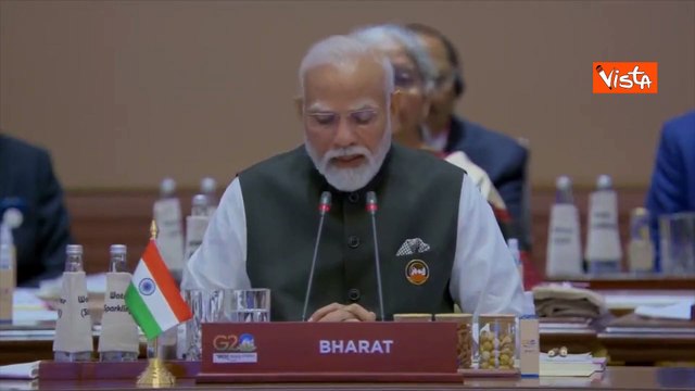 G20, Modi annuncia ingresso Unione africana come membro permanente. L'abbraccio con Assoumani