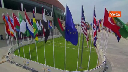 G20 India, l'arrivo di Biden. Ecco le immagini