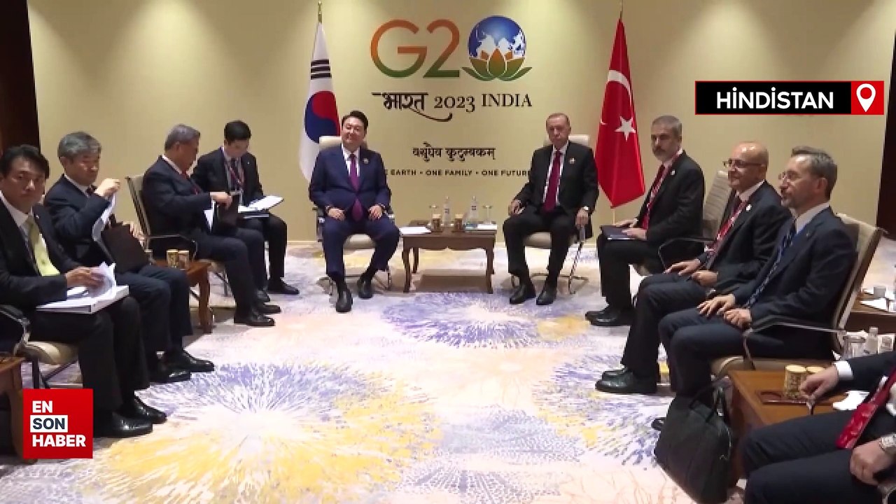 Cumhurbaşkanı Erdoğan'ın G20 Liderler Zirvesi'nde diplomasi trafiği