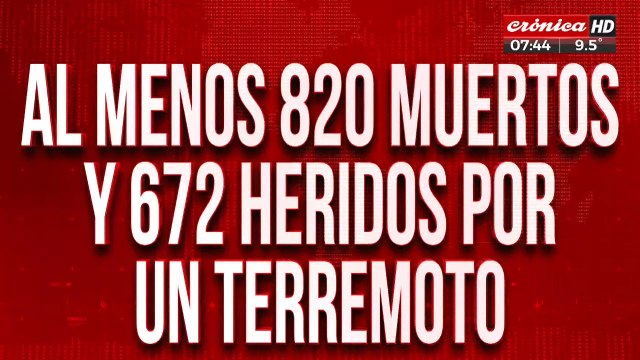 Terremoto en Marruecos: hay al menos 820 personas muertas